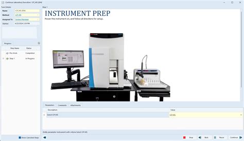 SampleManager LIMS software Lab Execution System (LES).